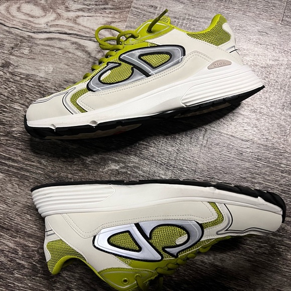 Dior B30 Sneakers Lime Green Sz 44__ men’s 10 - Picture 9 of 13